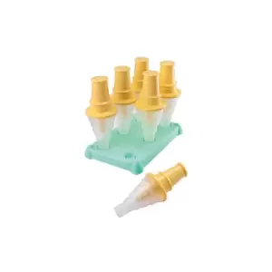 Image of Eddingtons Set Of 6 Ice Cream Cone Lolly Moulds