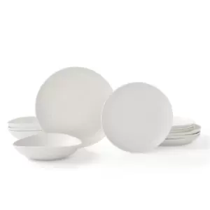 Image of Sophie Conran for Portmeirion 12 Piece Coupe Dinner Set White