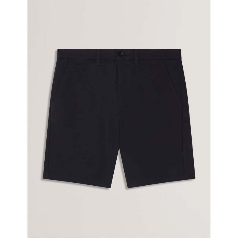 Image of Ted Baker Mens Chino Shorts Navy male XS (1)