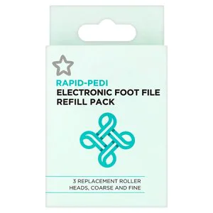Image of Superdrug Rapid-Pedi Electronic Foot File Refill Pack