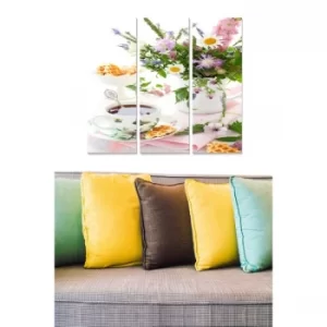 Image of MDF9848851 Multicolor Decorative MDF Painting (3 Pieces)