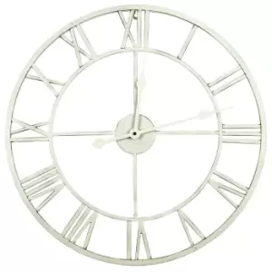 Image of Indoor Wall Clock Cream 100cm