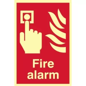 Image of Fire Alarm Sign - PHS (200 x 300mm)