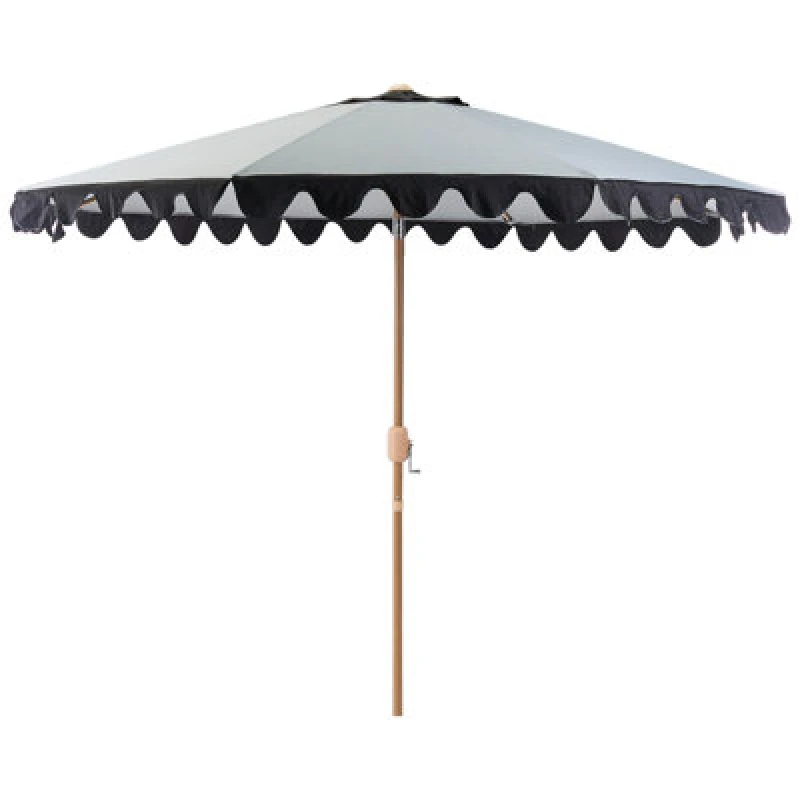 Image of Beliani Market Parasol 270 Cm Isolotto Grey