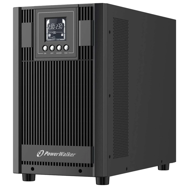 Image of PowerWalker VFI 3000 AT UK uninterruptible power supply (UPS) Double-c