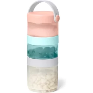 Image of Skip Hop Grab & Go Food Containers (Teal/Coral)