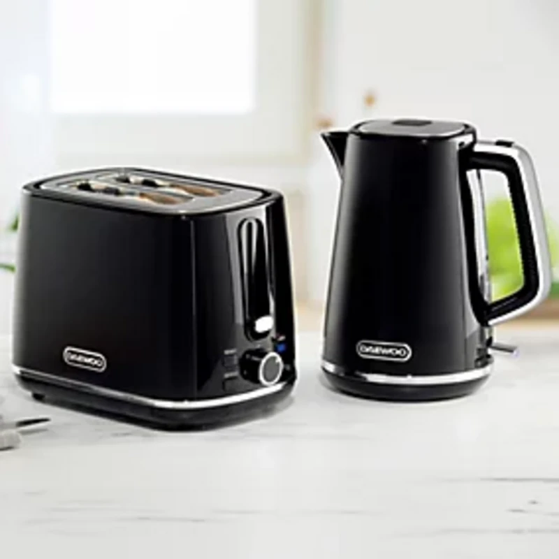 Image of Daewoo SDA2682GE Stirling 1.7L Jug Kettle and 2 Slice Toaster