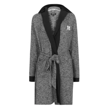 Image of DKNY Htc Jersey Robe - Grey