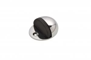 Image of Wickes Floor Mounted Door Stop - Chrome