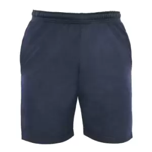 Image of Casual Classics Unisex Adult Ringspun Blended Shorts (M) (Navy)