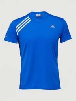 Image of Adidas Own The Run T-Shirt - Blue