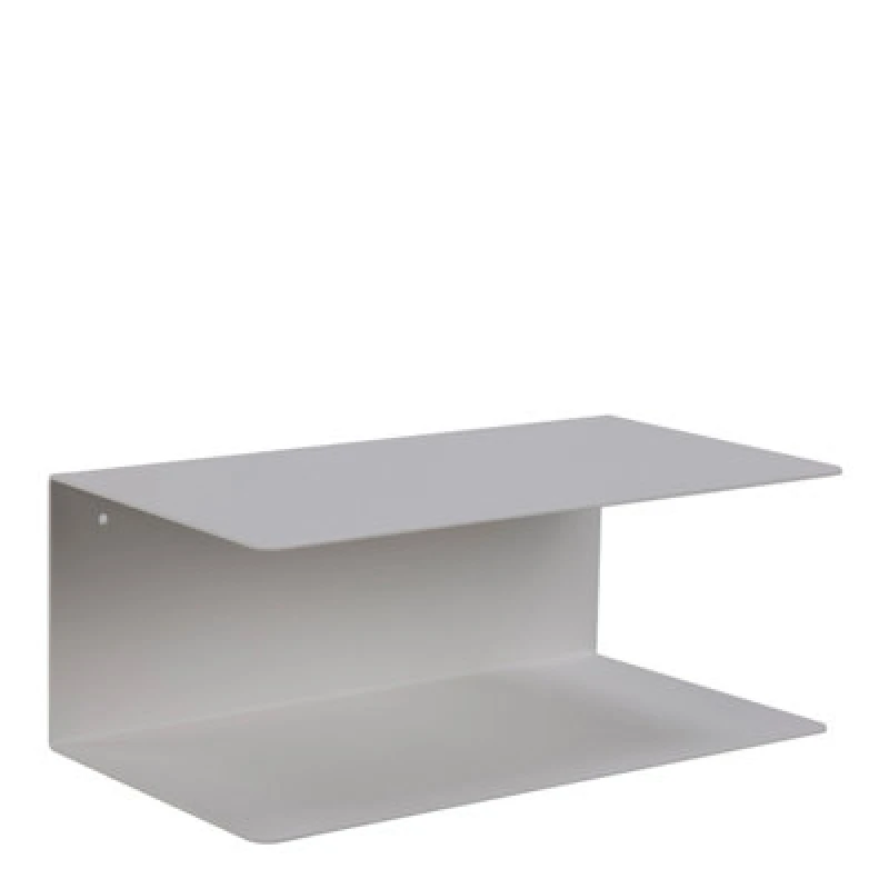 Image of Furniture To Go Joliet Wall Shelf In White W 35 X H 14 X D 20Cm