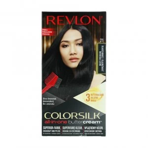 Image of Revlon Colorsilk Buttercream Lasting Color Blue Black 12Bb For Women