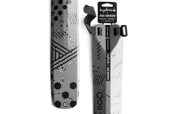 Image of Ass Savers Fendor Bendor Regular Mudguard - Reflective