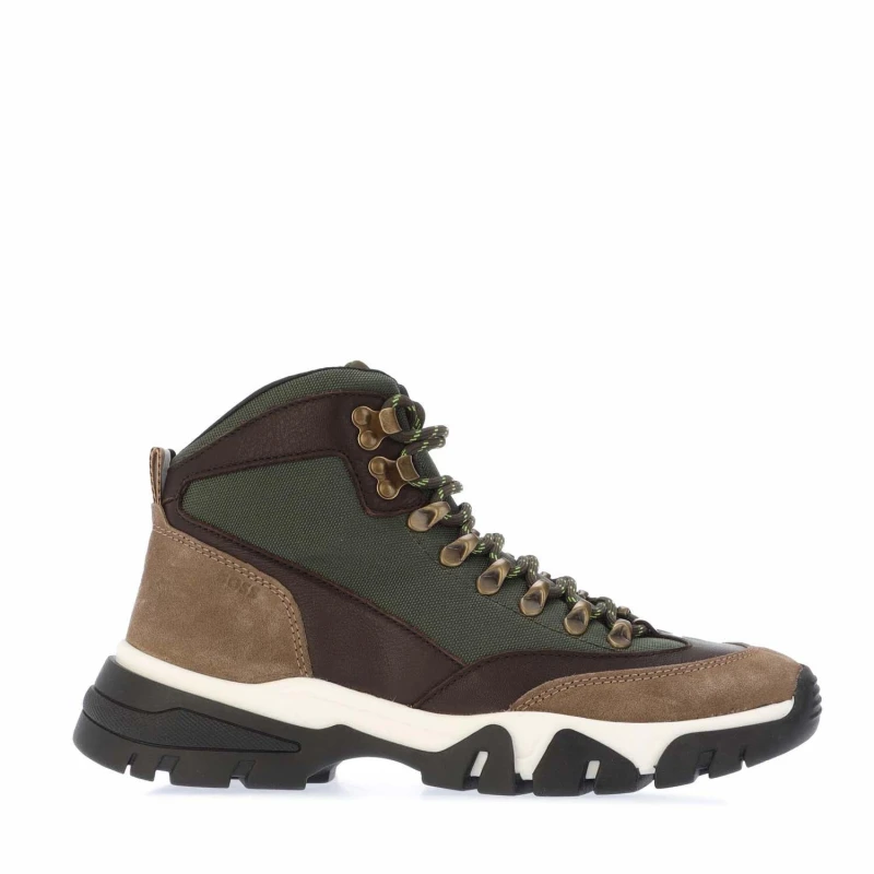 Image of Boss Chester Half Boots Green male UK 6