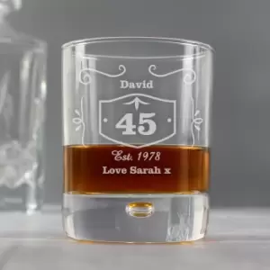 Image of Personalised Classic Bubble Base Tumbler Clear