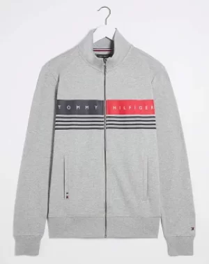 Image of Tommy Hilfiger Logo Zip Through Sweat