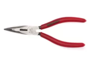 Image of Teng Tools MB463-5 5" Mega Bite Bent Long Nose Pliers (Vinyl Grip)