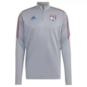 Image of 2022-2023 Olympique Lyon Training Top (Halo Silver)