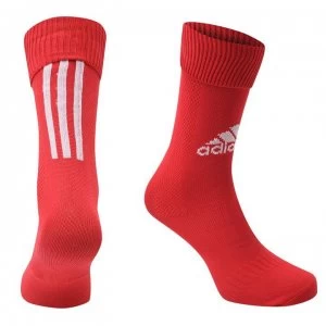 Image of adidas Santos Socks Childrens - Red/White