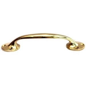 Image of BQ Brass Effect Bow Furniture Handle Pack of 1
