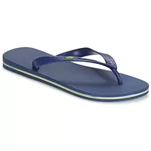 Image of Ipanema CLASSICA BRASIL II mens Flip flops / Sandals (Shoes) in Blue. Sizes available:10,8 / 9