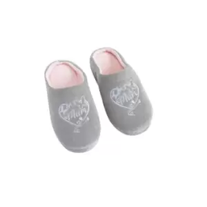 Image of Said with Sentiment Womens Mum Slippers Medium