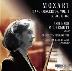 Image of Mozart Piano Concertos K503 & K466 - Volume 4 by Wolfgang Amadeus Mozart CD Album