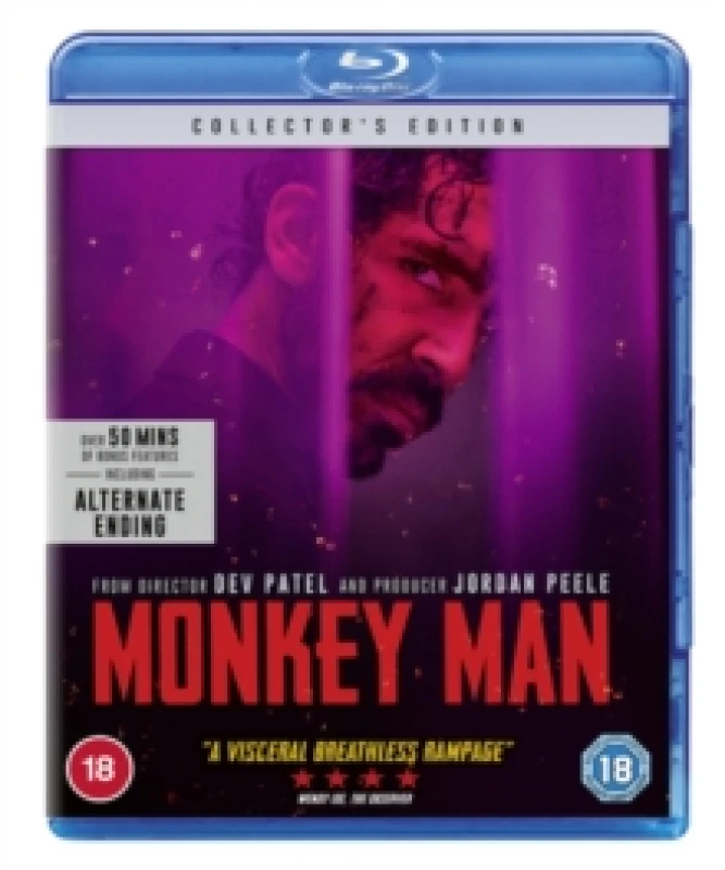 Image of Monkey Man Bluray 5053083268275
