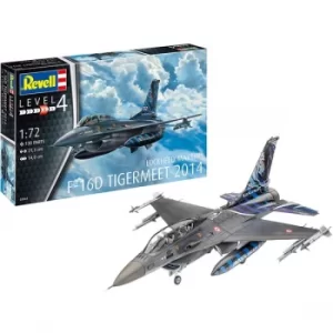Image of F-16D Tigermeet 2014 Lockheed Martin Level 4 Revell Model Kit