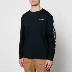Image of Columbia Mens North Cascades Long Sleeve T-Shirt - Black - L