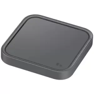 Image of Samsung Wireless charger 2.77 A Wireless Charger Pad EP-P2400T EP-P2400TBEGEU Outputs USB-C Dark grey