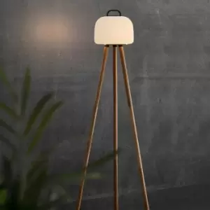 Image of Kettle To-Go Tripod 110 Outdoor Patio Terrace Easy Twist Mount Accessory in Nature (H) 103.9cm