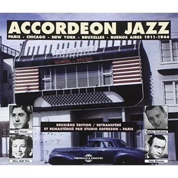 Image of Various Artists - Accordeon Jazz CD