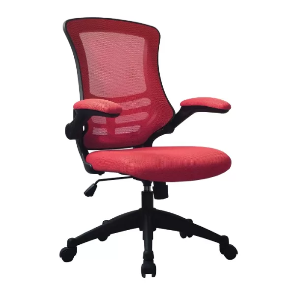 Image of Eliza Tinsley Luna Designer Mesh Executive Chair, Red