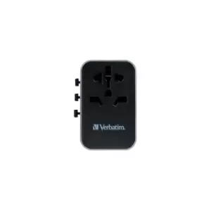 Image of Verbatim Universal Travel Adapter 3 X USB/2 X Type-c