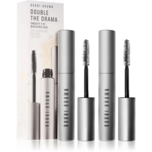 Image of Bobbi Brown Double the Drama Smokey Eye Mascara Duo Gift Set (for Eyelashes)