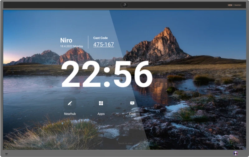 Image of nearity S75 75 Interactive Whiteboard (Ethernet Cable Not Included)