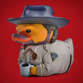 Image of Stranger Things Collectable Tubzz Duck - Jim Hopper