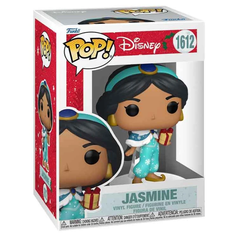 Image of AJ Toys & Books Funko Pop Disney: Princess Holiday - Jasmine