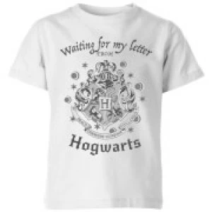 Image of Harry Potter Waiting For My Letter From Hogwarts Kids T-Shirt - White - 7-8 Years - White