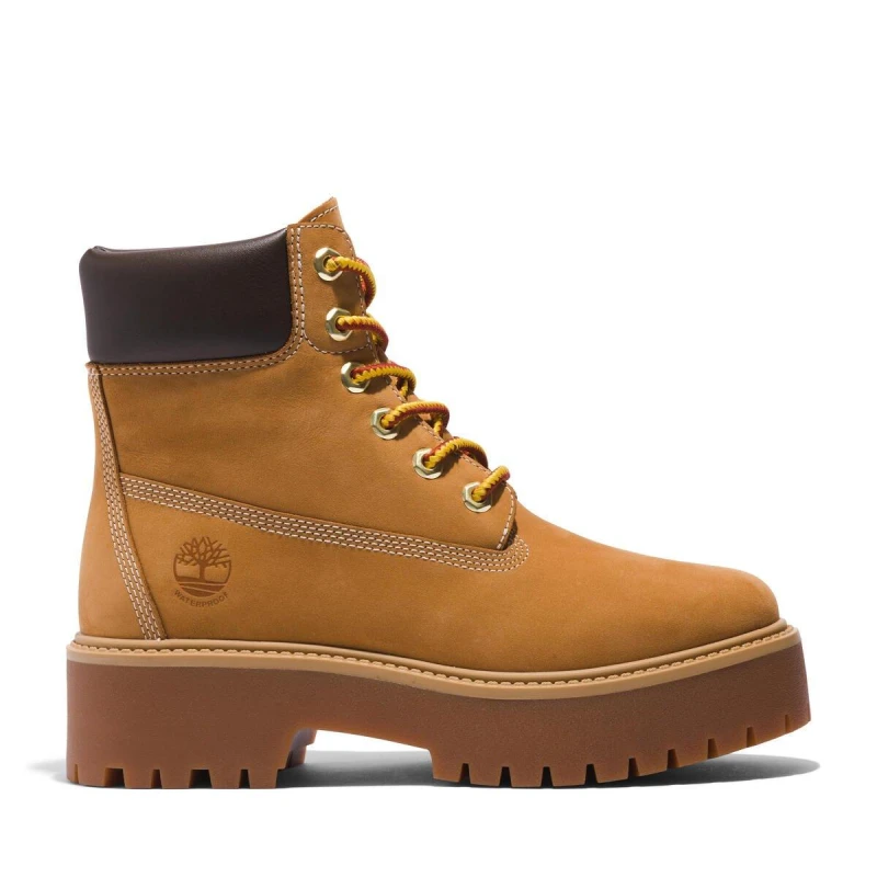 Image of Timberland Womens Platform Chukka Boots Wheat female 4 (37)