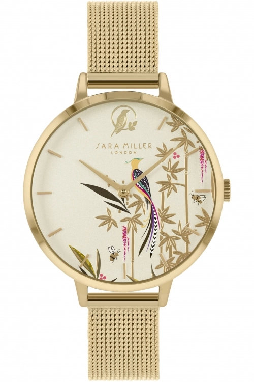 Image of Sara Miller Gold Fashion Watch - Sa4072