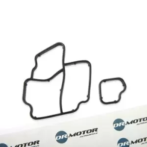 Image of DR.MOTOR AUTOMOTIVE Gaskets DRM0434 Seal, oil filter housing VW,AUDI,SKODA,Passat Variant (3C5),GOLF VI (5K1),Polo Schragheck (6R1, 6C1),TIGUAN (5N_)