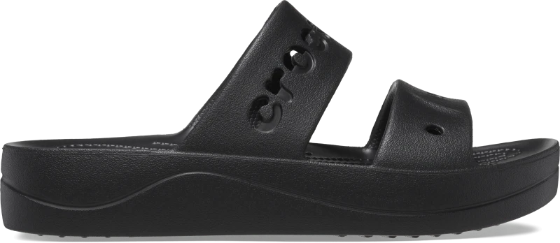 Image of Crocs Women Baya Platform Sandals Black 3