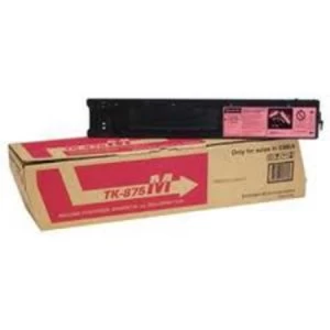 Image of Kyocera TK875M Magenta Laser Toner Ink Cartridge