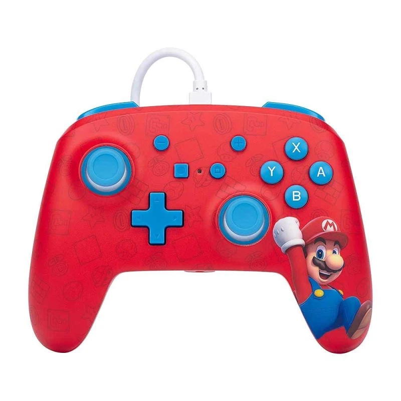 Image of PowerA Enhanced Wired Controller for Nintendo Switch - Woo Hoo Mario