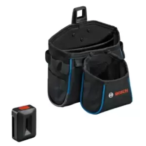 Image of 1600A0265S ProClick Tool Storage Pouch gwt 2 Compartment For Tool Belt - Bosch