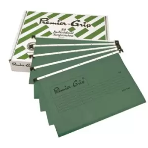 Image of Slingsby Standard Foolscap 225 GSM Suspension File Box 50 With Tabs & Inserts