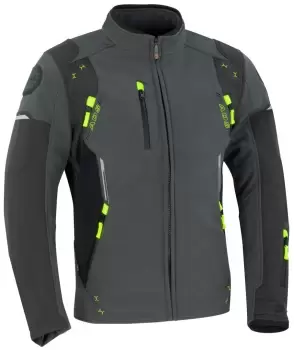 Image of Bering Diskor Motorcycle Softshell Jacket, grey-green, Size L, grey-green, Size L